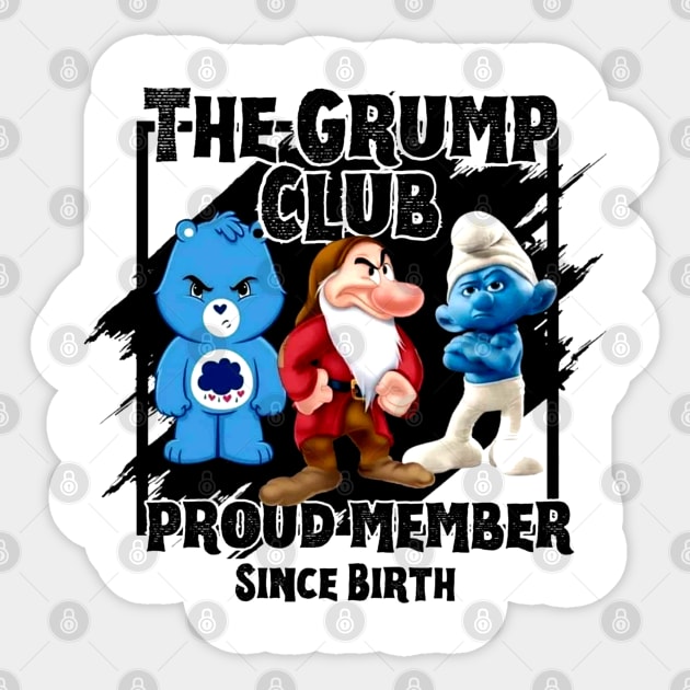 Proud Member Since Birth Sticker by Jacobart